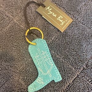Myra Bag Turquoise Boot Keychain